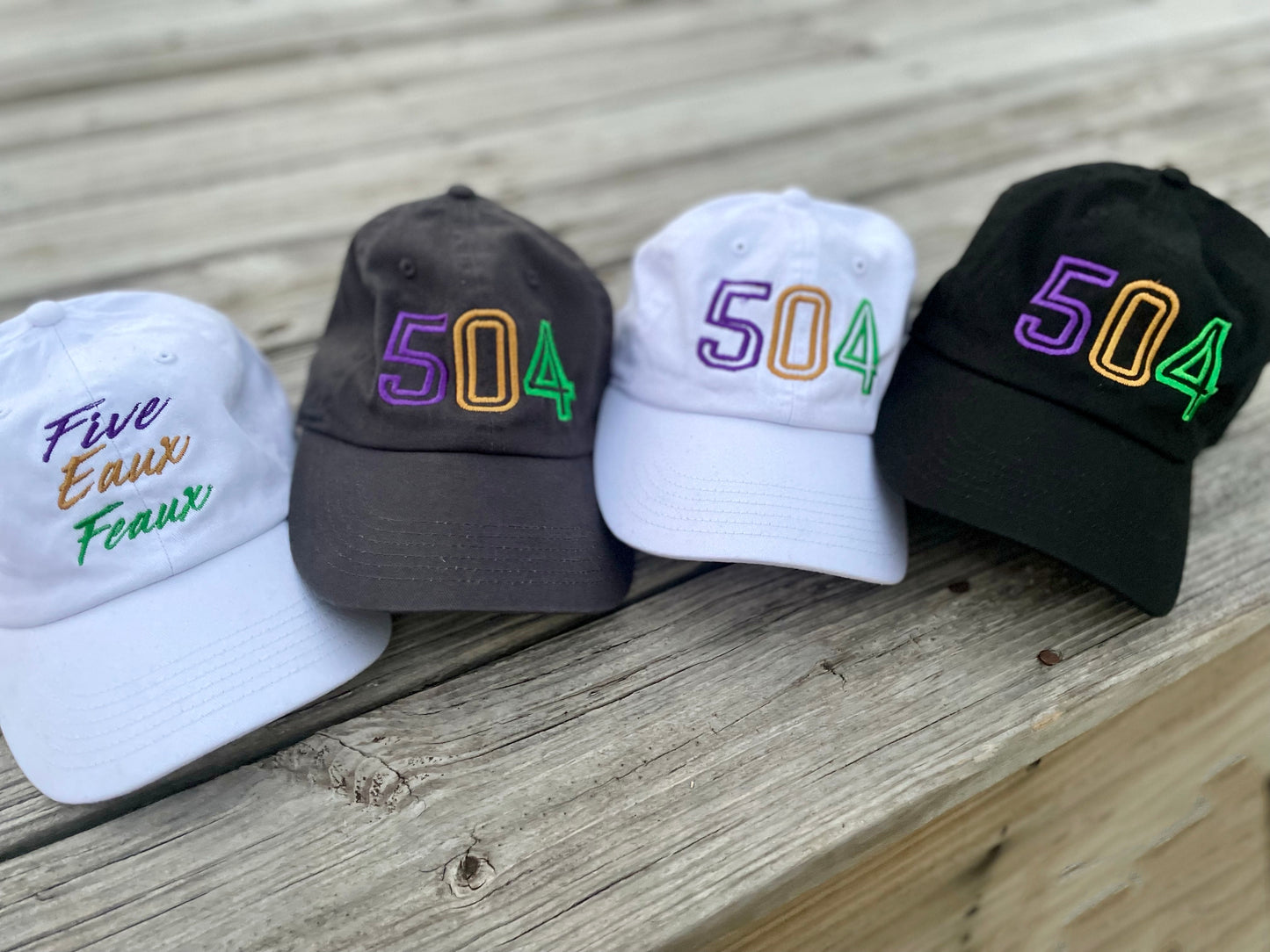 504 Mardi Gras Dad Cap