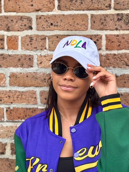 NOLA Mardi Gras Dad Cap