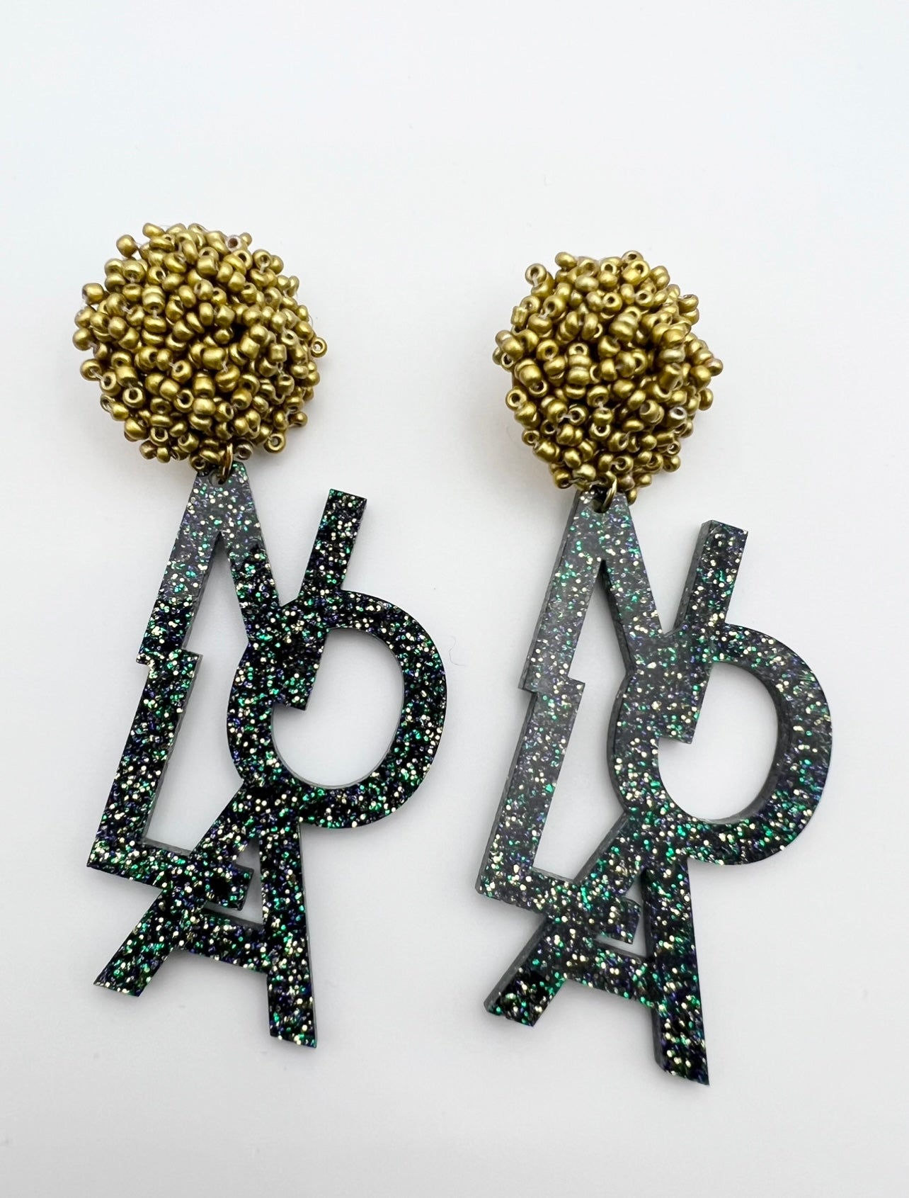 NOLA Mardi Gras Earrings